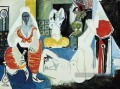 Les femmes d Alger Delacroix IX 1955 cubisme Pablo Picasso